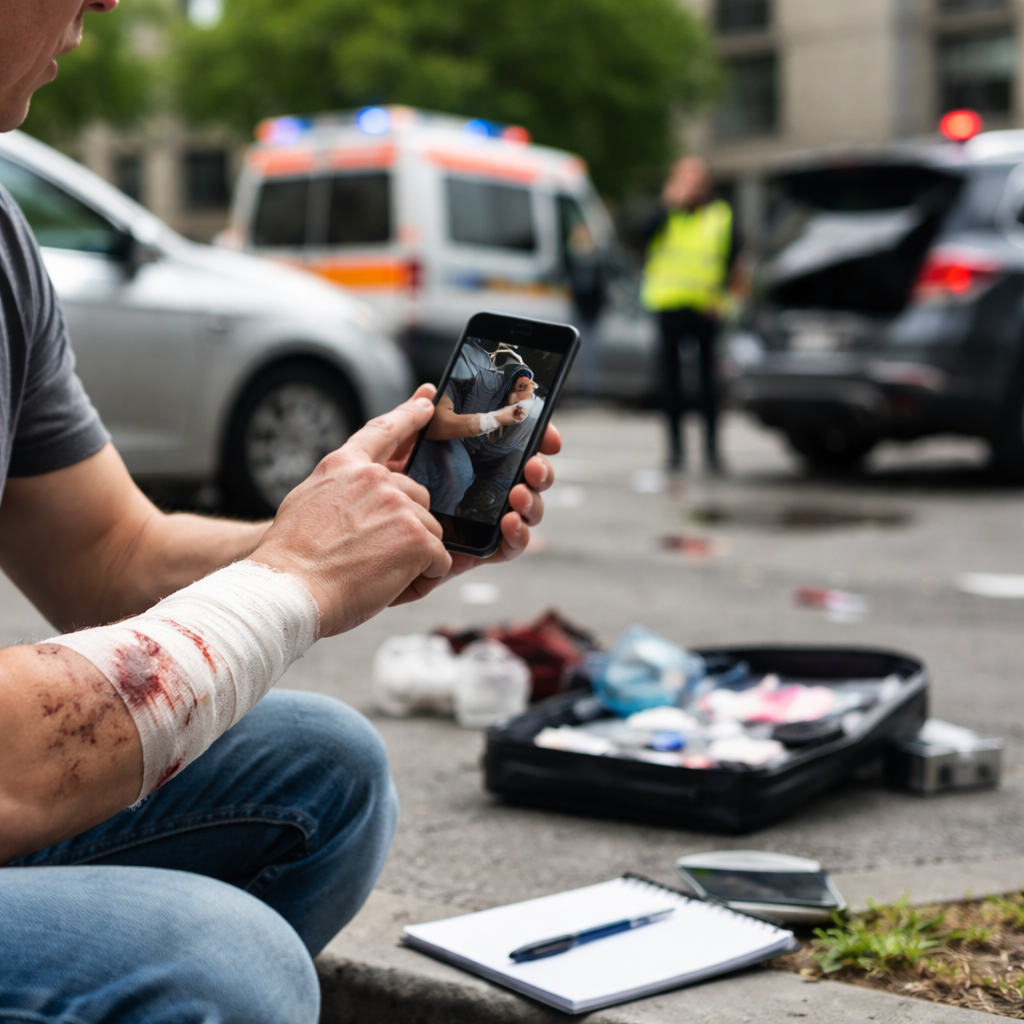 How to Document Your Injuries After a Crash in Uptown Charlotte