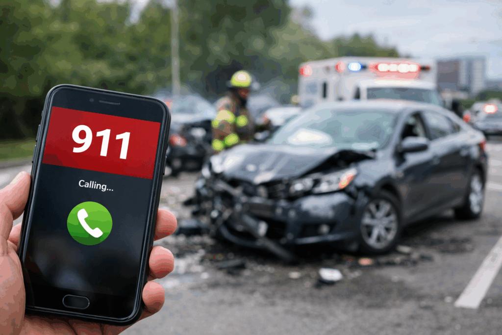 The First Phone Calls You Should Make After a Serious Car Accident in Charlotte