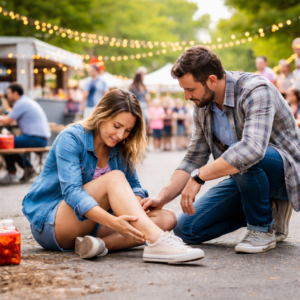 Slip and Fall Injuries at Spring Festivals, Breweries, and Outdoor Markets in Charlotte