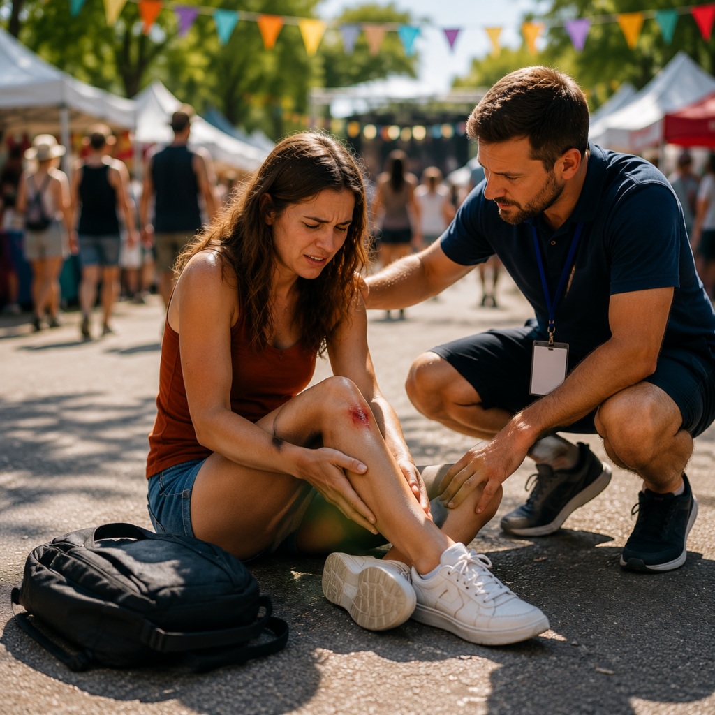 Injured at a Charlotte Summer Festival? Here Is Who May Be Liable