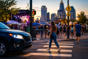 Pedestrian Accidents Near Charlotte Summer Events and Concerts: How Liability Is Determined