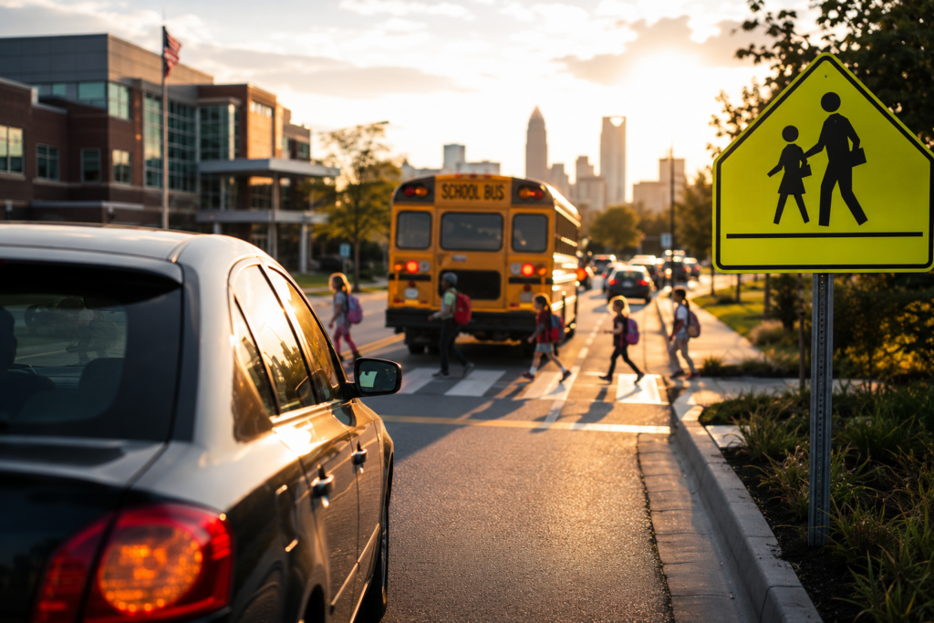 Back-to-School Traffic Accidents in Charlotte