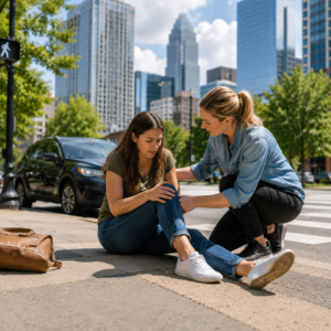 Injured While Walking in Uptown Charlotte This Summer? How to Protect Your Claim