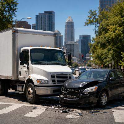 Charlotte Delivery Truck Accident Risks in August
