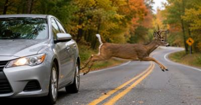 What to Do After a Deer-Related Car Accident in North Carolina This Fall